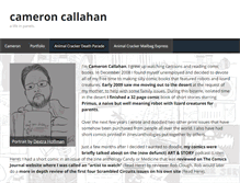 Tablet Screenshot of cameroncallahan.net